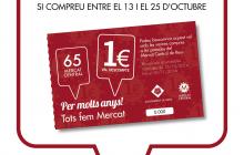 El Mercat Central entra de ple en la celebració dels 65 anys