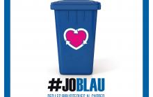 Cartell joblau campanya reciclatge reus 2017