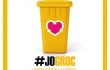 Imatge del cartell de la campanya #JoGroc