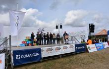 Imatge de la cerimònia de cloenda de la 35ª Olimpíada Escolar de Reus