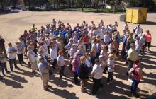 Imatge d'un dels grups participants a la cloenda del programa