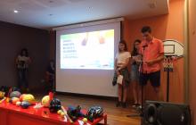 Imatge de la sessió de presentació del decàleg de propostes del Consell de Joves a Secundària el 23 de maig de 2018