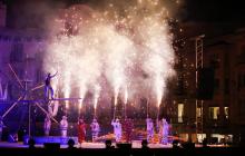 Imatge de l'espectacle inaugural de Reus Capital de la Cultura Catalana 2017