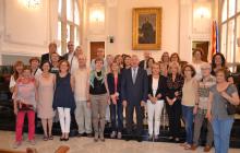 Imatge de la recepció als docents jubilats de Reus 2016