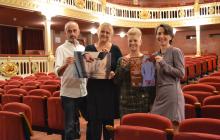 La presentació del nou espectacle del TEBAC s'ha fet al Teatre Bartrina