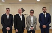 Foto de família de la presentació del Mobile Week Reus