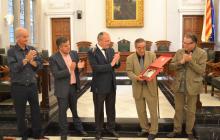 Placa d'homenatge a Antoni Zaragoza