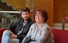 Els actors Quim Prats i Isabel Lorenzo, integrants del repartiment de 