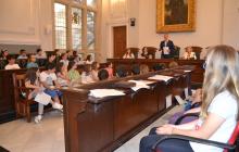 Imatge d'arxiu de l'àudiència pública del Consell d'Infants Ciutadans 2017
