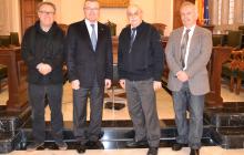 L’alcalde rep el president del Cercle Català de Madrid