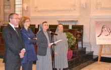 Imatge de la recepció realitzada al saló de plens