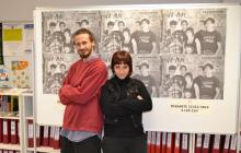 Imatge d'Oriol Pla i Laura Cabello, integrants del repartiment de «Jo Mai»