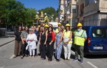 Inici obres rehabilitació d’habitatges del barri Fortuny