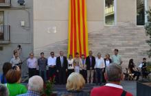 Ofrena floral amb motiu de la Diada Nacional de Catalunya