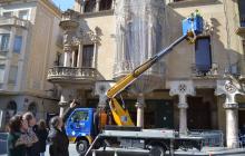 Revisió de la seguretat dels elements ornamentals de la Casa Navàs 