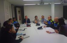 Reunió del grup de treball de seguretat i civisme del Pla Comunitari del barri Gaudí