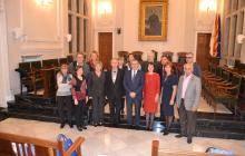Recepció institucional a una delegació cultural russa