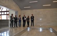 Visita al nou espai del cementiri que acollirà el mausoleu de Prim