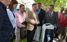 Presentació dels punts de recàrrega del vehicle elètric