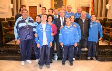 Recepció oficial a la delegació de Reus als Special Olympics