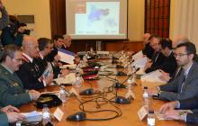 Foto de la reunió de la Junta Local de Seguretat