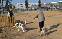 Foto de l'espai d'higiene per a gossos del barri Juroca