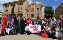 Foto de la visita dels agents de viatges de la companyia russa Anex Tour
