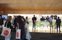 Foto de la inauguració del Congrés Internacional de la Bicicleta