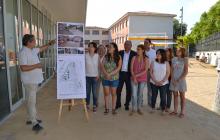 Foto de la roda de premsa amb les directores de les escoles bressol municipals