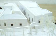 Foto de la maqueta del Centre Social El Roser