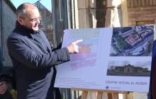 Foto de la roda de premsa de presentació del projecte