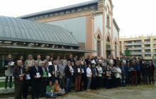 Foto de la presentació de les novetats locals a la BCR amb motiu de Sant Jordi