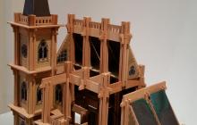Imatge d'un joc de construcció de l'exposició 
