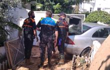 Guàrdia Urbana i l'Associació de Voluntaris de Protecció Civil, al dispositiu d’emergències per les inundacions a Alcanar