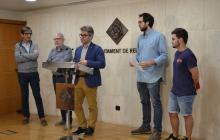 Imatge de la roda de premsa de presentació del Reus Ocult 2018