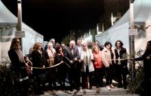 L'alcalde en el moment d'inaugurar la Festa de l'Oli