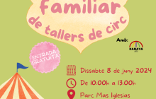 Cartell Taller de Circ al Mas Iglesias