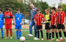 Inauguració del camp de futbol annex a l’Estadi Municipal