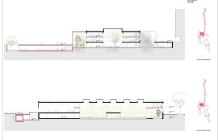 Imatge de l'edifici Mercat de l’Avantprojecte de la reordenació urbana i nous equipaments del Carrilet