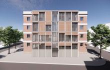 Imatge virtual del projecte de rehabilitació d'habitatges del barri Fortuny