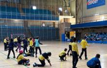 Entrenaments al pavelló