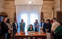 Visita institucional de la delegada del Govern de la Generalitat a Tarragona, Lucía López