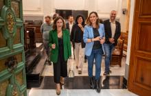 Visita institucional de la delegada del Govern de la Generalitat a Tarragona, Lucía López