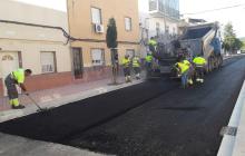 Asfaltat carrer de Roger de Llúria