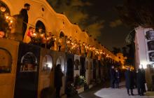 Imatge darrera edició de les visites noctures al Cementiri per Tots Sants