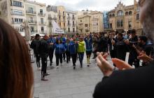 La torxa dels Special Olympics arriba a l'Ajuntament de Reus