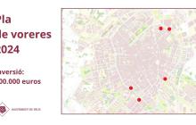 Plànol del Pla de Voreres 2024