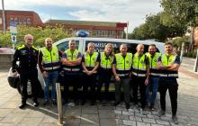 Agents de la Guàrdia Urbana se sumen al dispositiu d'emergència pels efectes de les aiguats a València