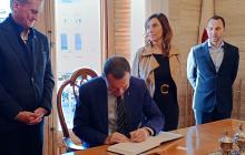 Visita institucional del conseller  d'Agricultura, Ramaderia, Pesca i Alimentació, Òscar Ordeig