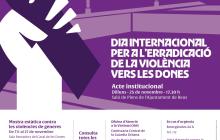 Cartell programació 25N Reus 2024